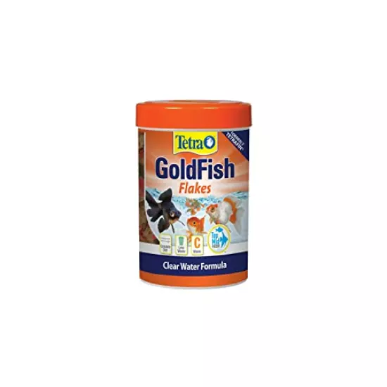 TetraFin Goldfish Flakes Clear Water Formula