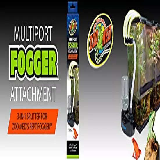 DBDPet 's Bundle With Zoomed MultiPort ReptiFogger Attachment - 3 In 1 Splitter For The ReptiFogger - Includes Pro-Tip Guide