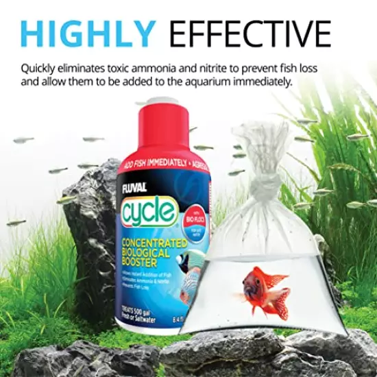 Fluval Cycle Biological Enhancer, Aquarium Water Treatment