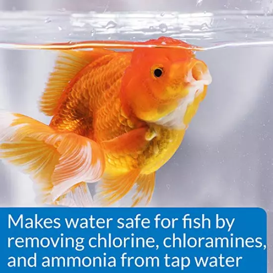 API Goldfish Products: Water Conditioner to Make tap Water Safe When Adding or Changing Water and When Adding New Fish, Aquarium Cleaner to use Weekly to Consume Sludge to Help Keep Gravel Clean