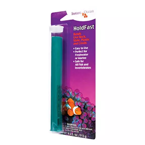 Instant Ocean HoldFast Epoxy Stick, Fish Safe 4 oz