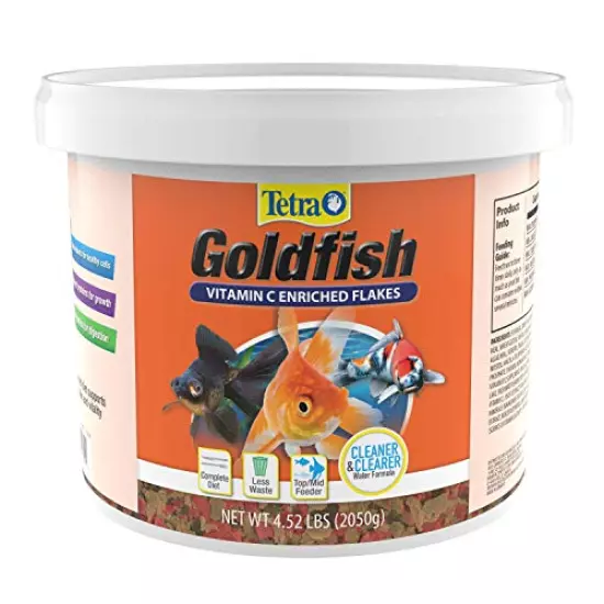 Tetra Goldfish Flakes - Balanced Diet Fish Food