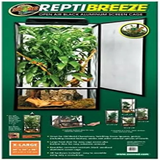 Zoo Med Reptibreeze Open Air Screen Cage