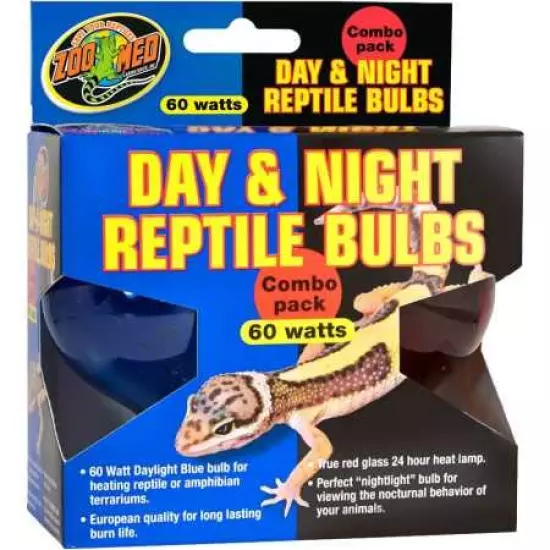 Zoo Med Day & Night Reptile Bulb Combo Pack