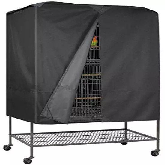 Explore Land Pet Cage Cover with Removable Top Panel - Good Night Cover for Bird Critter Cat Cage to Small Animal Privacy & Comfort