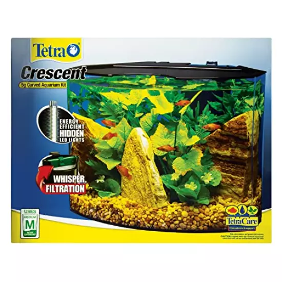 Tetra Aquarium Kit, Fish Tank with Filter & Lights