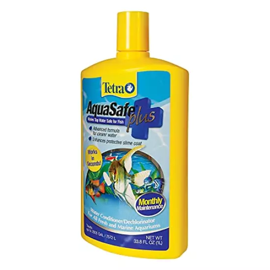 Tetra AquaSafe Plus Water Conditioner/Dechlorinator