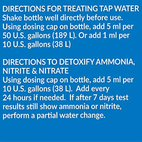 API Aqua Essential Water Conditioner, All-in-One Highly Concentrated Aquarium Formula, Instantly Removes Chlorines, Chloramines, Ammonia, Nitrites, Nitrates and Neutralizes Heavy Metal