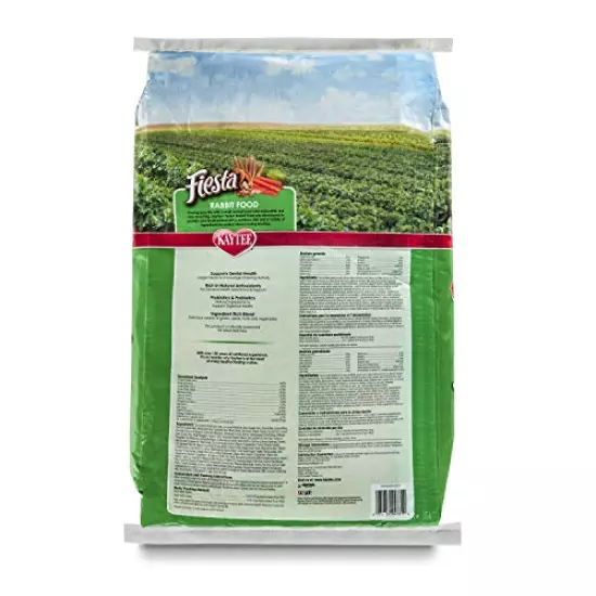 Kaytee Fiesta Rabbit Food, 20 Pounds