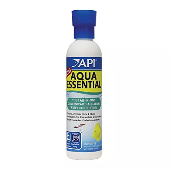 API Aqua Essential Water Conditioner, All-in-One Highly Concentrated Aquarium Formula, Instantly Removes Chlorines, Chloramines, Ammonia, Nitrites, Nitrates and Neutralizes Heavy Metal