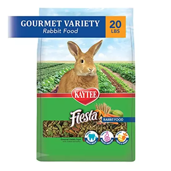 Kaytee Fiesta Rabbit Food, 20 Pounds