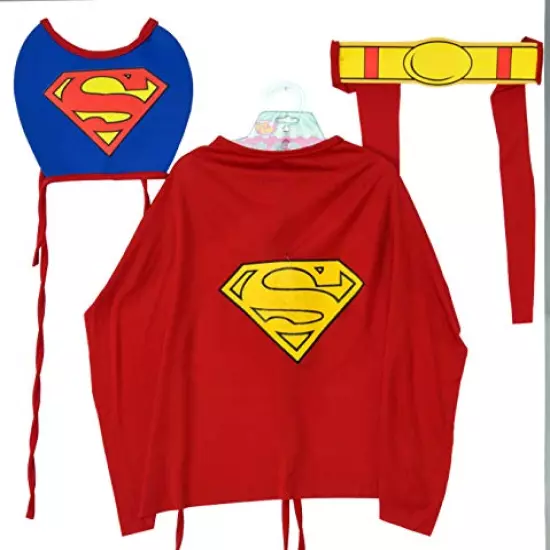 DC Comics Superman Cape With Chest Piece Pet Costume