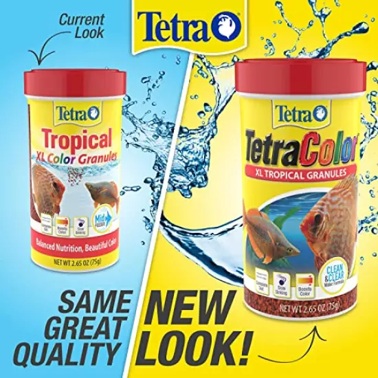 Tetra Tropical XL Color Granules with Natural Color Enhancer