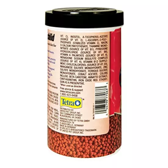 Tetra 77063 TetraCichlid Floating Pellets