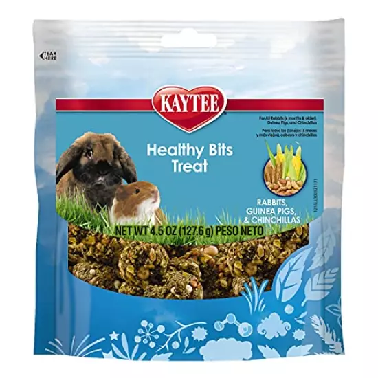 Kaytee Healthy Bits Treat Rabbit And Guinea Pig 4.5 Oz