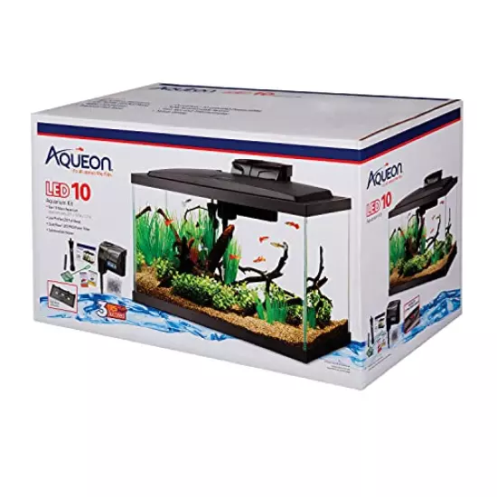 Aqueon Aquarium Starter Kit with LED Lighting