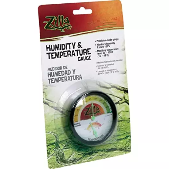 Zilla Humidity & Temperature Gauge