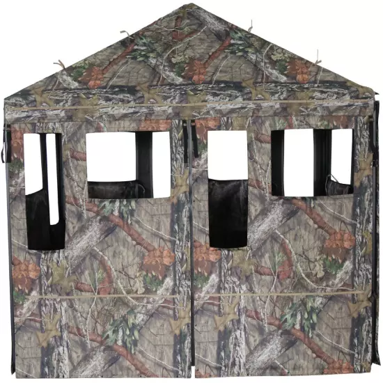 Hawk Bunker Hunting Blind, Mossy O/Blackout, HWK-DOX-BNK400