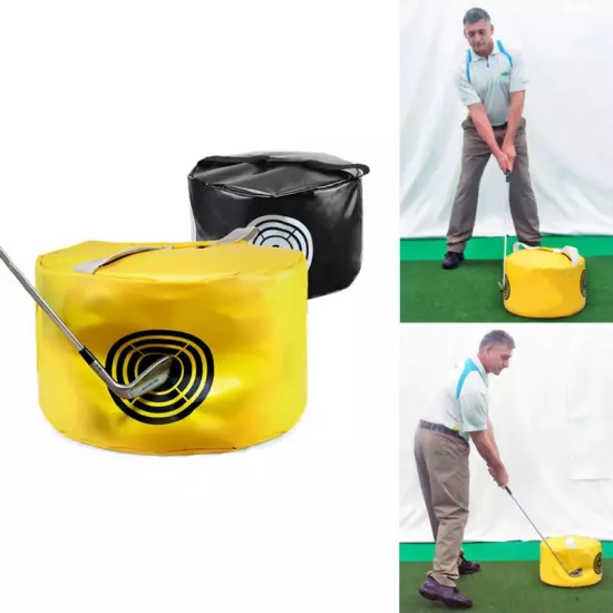 Golf Bag Impact Ball Golf Swing Training Aid Smash- Pocket Hitting Power Trainer