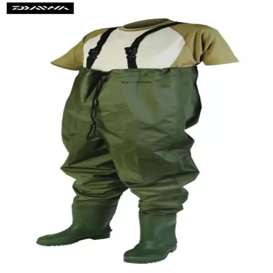 Daiwa Lightweight Nylon Chest Waders Sizes 8-12 Available Model No. DNCW