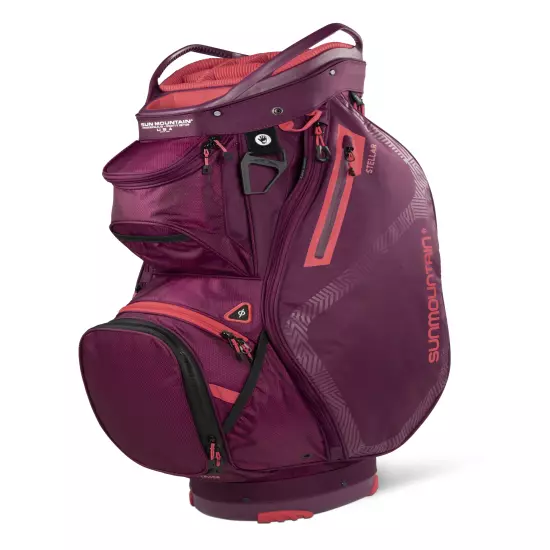 Sun Mountain Womens Stellar Cart Golf Bag - New 2022 - Pick a Color