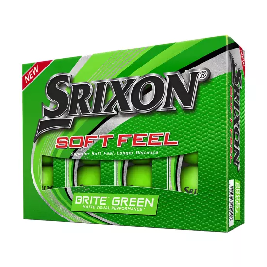 NEW Srixon Soft Feel 12 Golf Balls 2021 - Choose Color and Quantity