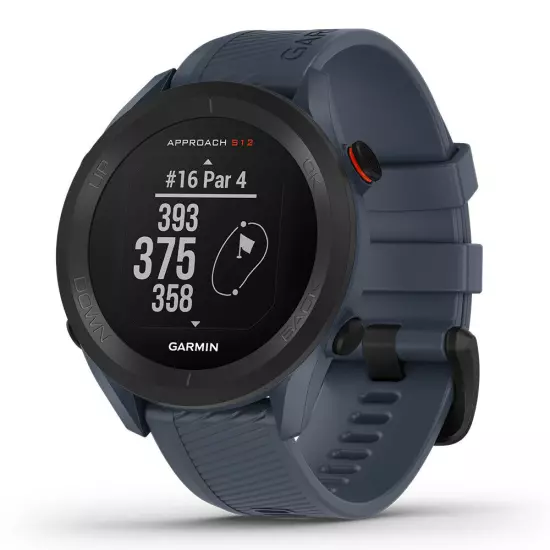 Garmin Approach S12 Golf GPS Rangefinder Watch 30 Hour Battery! - Choose Color