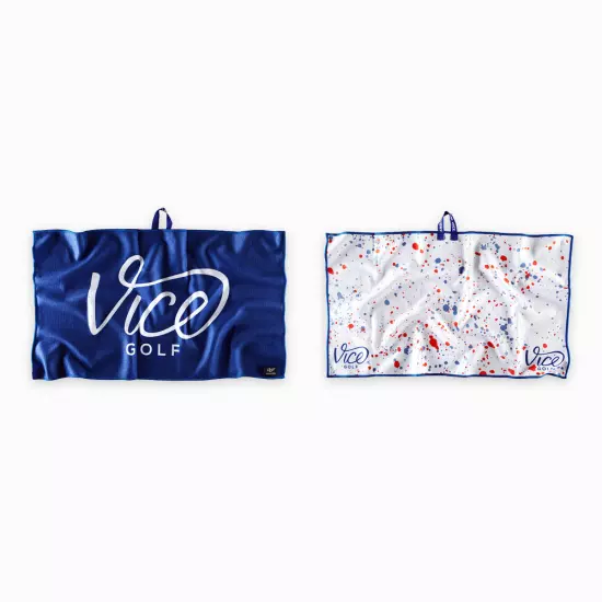 NEW Vice Golf Shine Drip Microfiber Towel 16" x 28" - Choose Color!