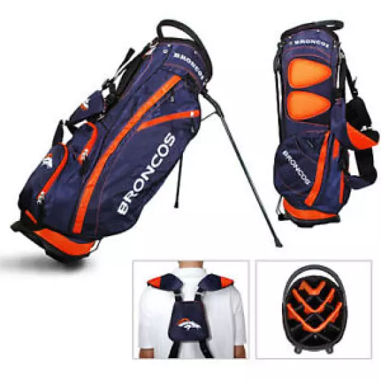 Licensed NFL Denver Broncos Team Golf Stand Bag