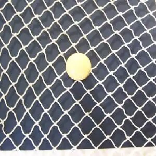  24' Length x 6' Height Golf Impact Barrier White Nylon Netting 1" Mesh #21 