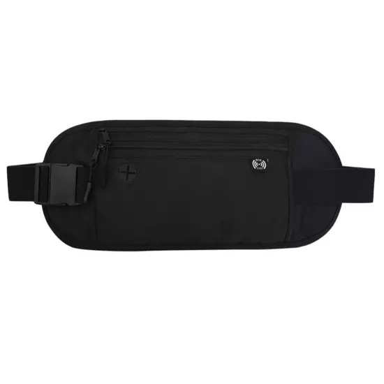 Invisible Travel Waist Pouch for Passport Money Belt Bag Hidden Security Wallet