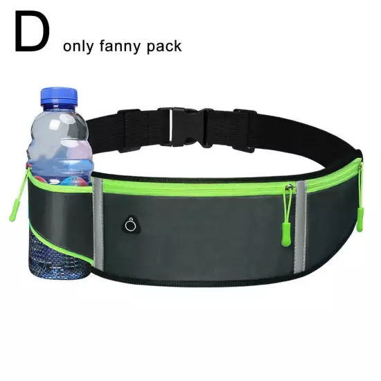 Running Belt for Women and Men Money Belt and Running Fanny Pack Hiking Pac E9S6