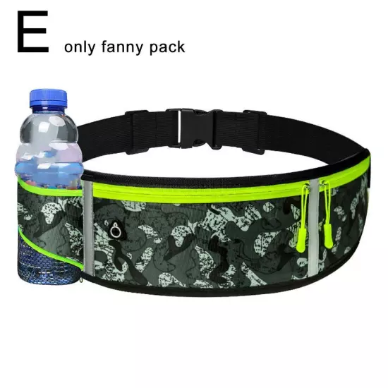 Running Belt for Women and Men Money Belt and Running Fanny Pack Hiking Pac E9S6