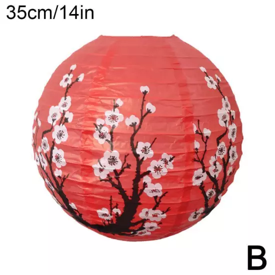 Plum Blossom Circular Paper Lamp BEST2024