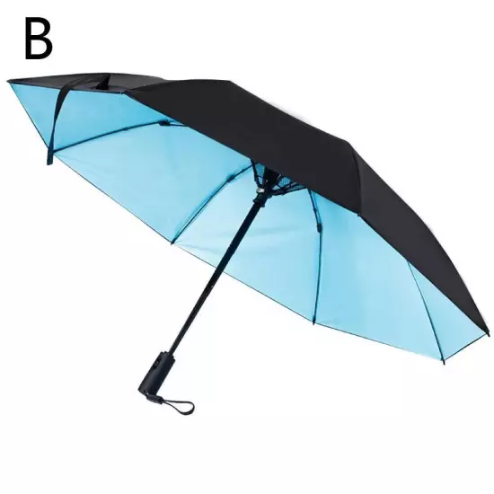 Rechargeable Folding Umbrella with Fan Summer Sunny Umbrella Nice