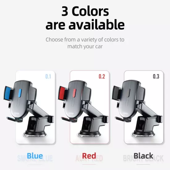 360° Universal Car Mount Holder Stand Windshield Dashboard For Mobile Phone GPS