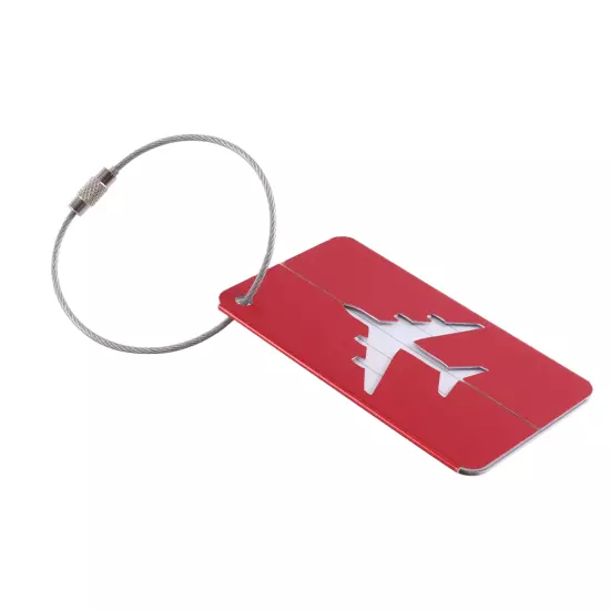 Aluminum Alloy Luggage Tag Metal Hollow Luggage Tag Tags Suitcase Card2593