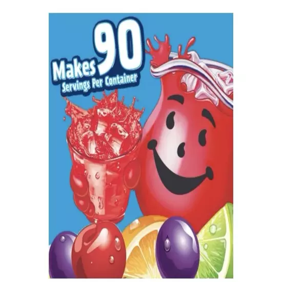 Cool Aid Drink Mix 90 Servings Tropical Punch 82.5oz FREE Shipping