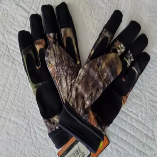 NEW Hot Shot Heat Factor X2 Mossy Oak Thinsulate Storm Proof Neoprene M L XL