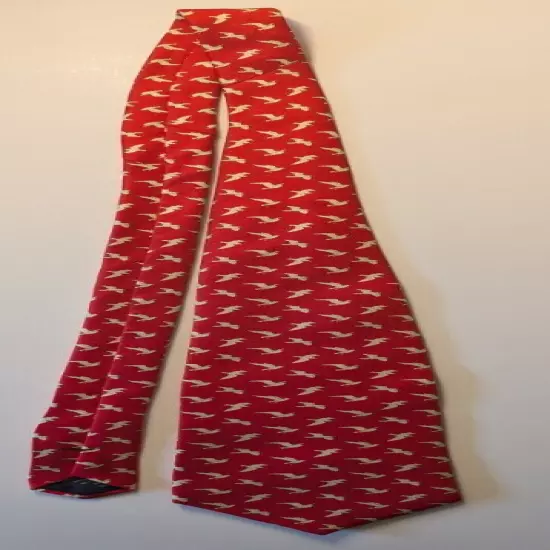 Brooks Brothers Necktie Silk Tie Doves Red