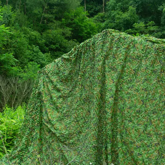 2021 Multi-size hunting military camouflage net woodland camping awning