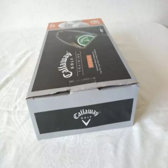 Callaway Training KICK-BACK Automatic Return Putting Cup + 3-PACK Callaway balls