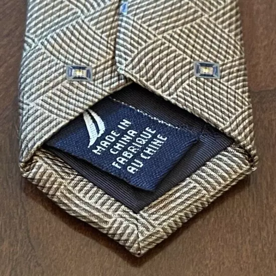 Nautica 100% Imported Silk Men’s Neck Tie Made In China