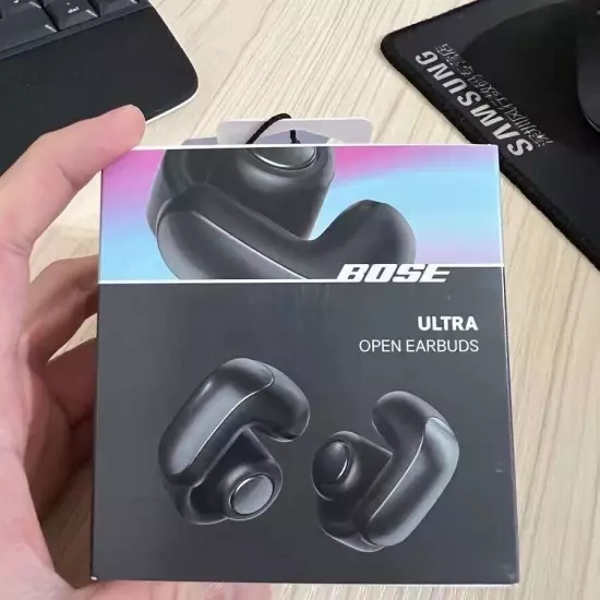 2024 Bose Ultra Open-Ear True Wireless Bluetooth Open Earbuds (Black) - New