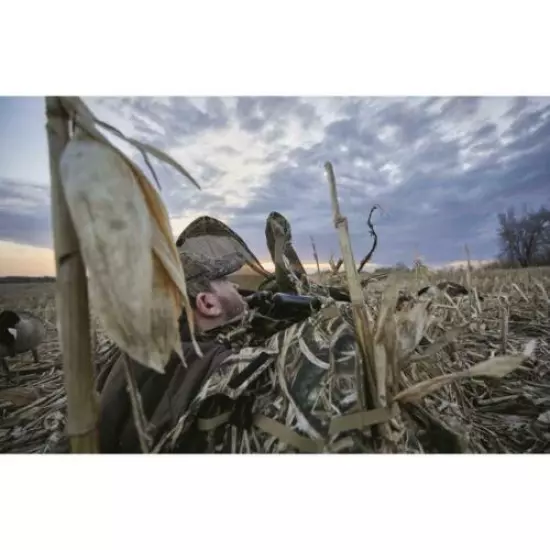  Waterfowl Hunting Layout Blind Lightweight Water-Resistant Camo Shell Oak Grass