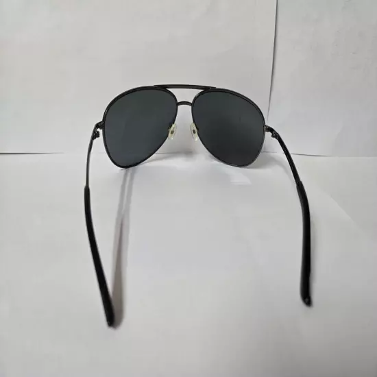 Smith Serpico Gunmetal Gun Aviator-Style Polarized Sunglasses