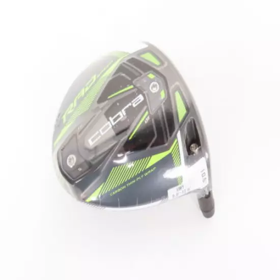 New! Cobra RAD Speed 10.5* Driver -Head Only- RH w/ Adapter 308155