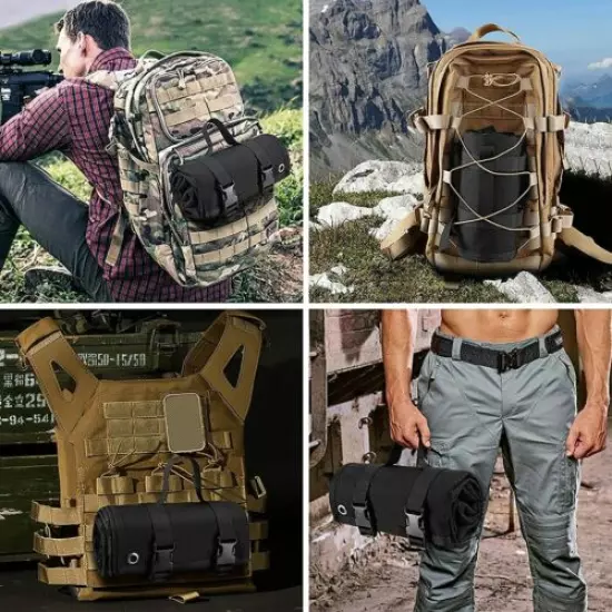 Outdoor Training Tactical Shooting Mat Roll Up Waterproof Foldable Range Pad