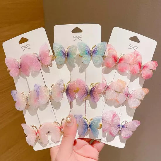 Butterfly Hair Clips Claw Barrettes Mini Jaw Clip Hairpin for Women G Prod