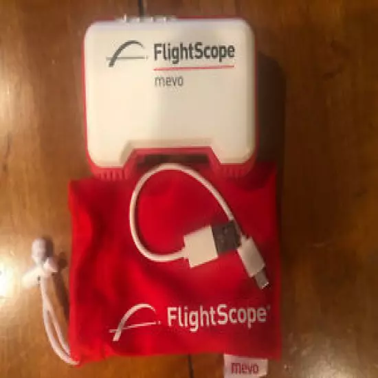 FLIGHTSCOPE MEVO - Portable Golf Launch Monitor Flight Scope